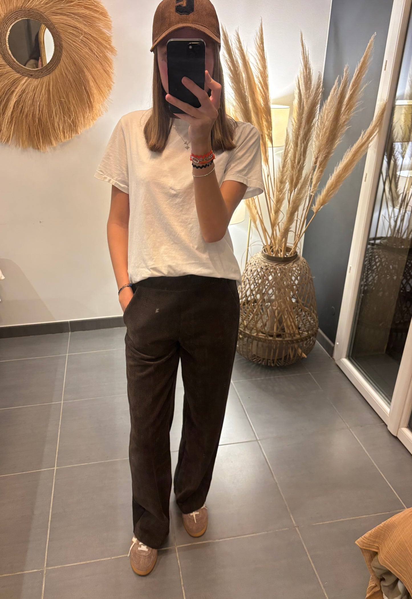 Pantalon Iris (en velours)