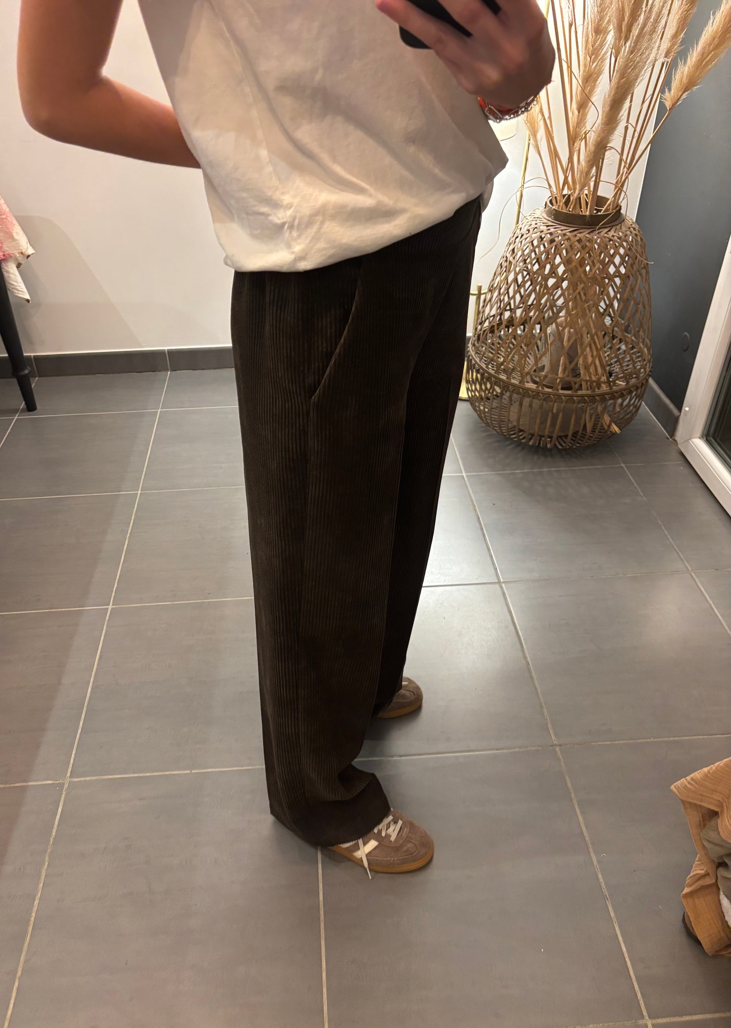 Pantalon Iris (en velours)