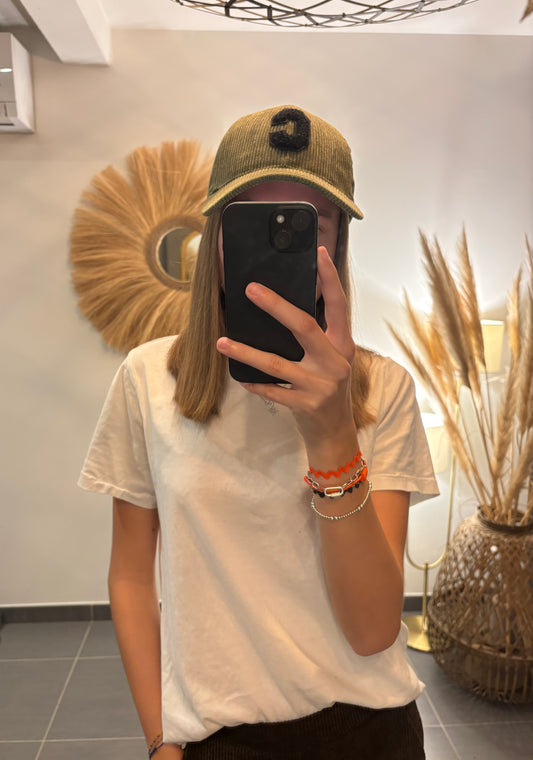 Casquette en velours