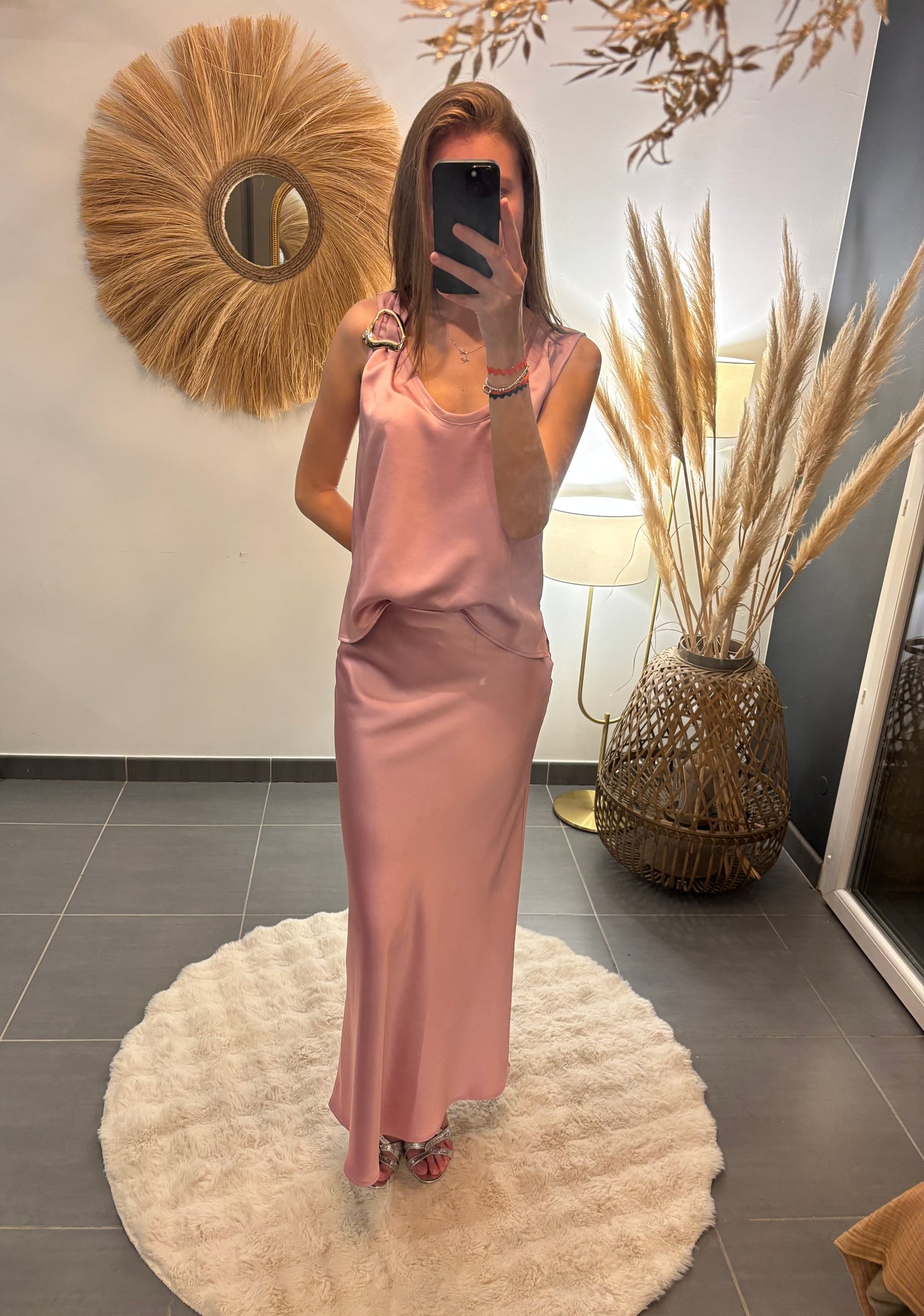 haut Charlotte (en satin)