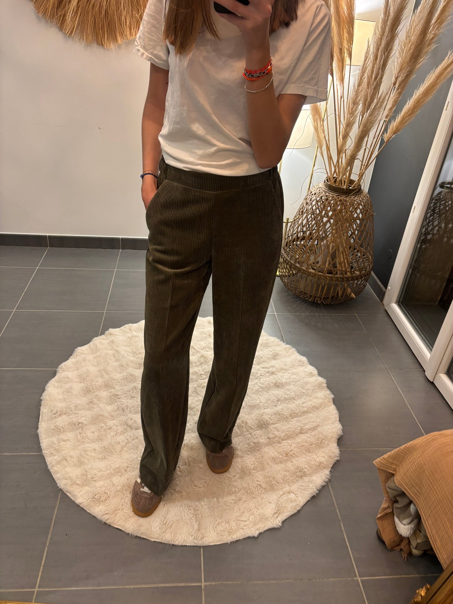 Pantalon Iris (en velours)