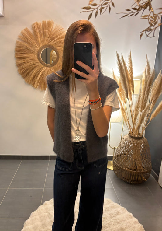 Gilet June (en mohair)