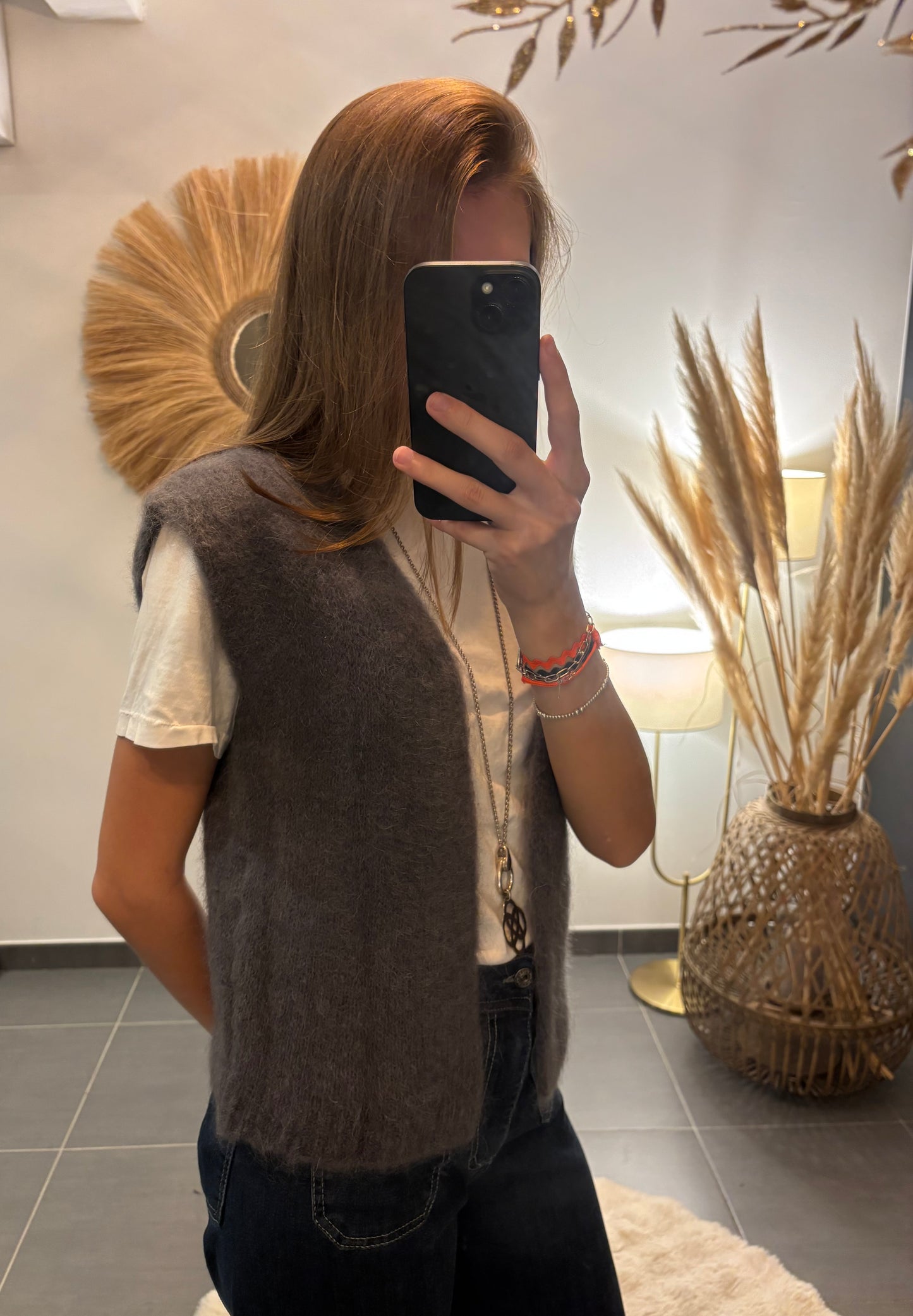 Gilet June (en mohair)