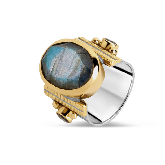 Bague Léna Labradorite